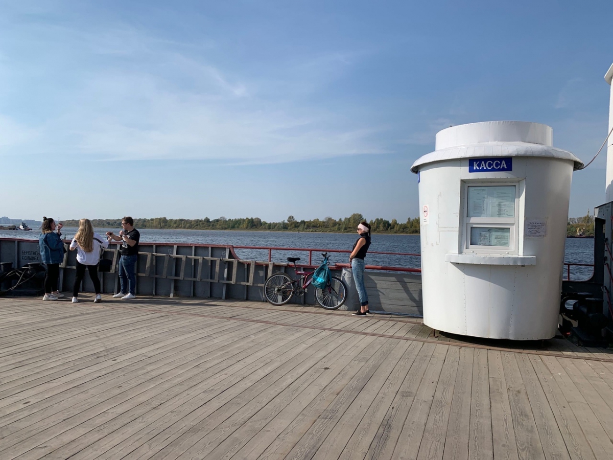 Борский паром открывает сезон