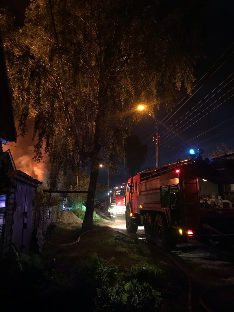 Пожар на Бору унес жизнь человека — новости города Бор