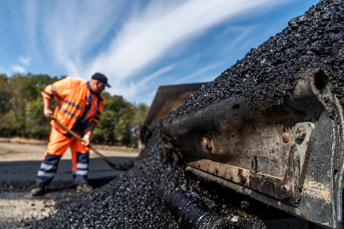 Развязку около п. Неклюдово начали ремонтировать в рамках нацпроекта