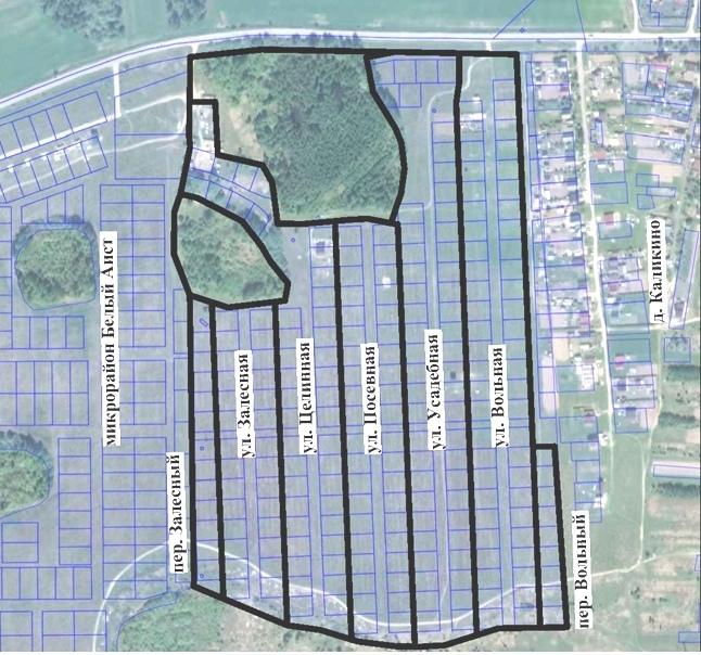 На Бору появится сразу пять новых улиц