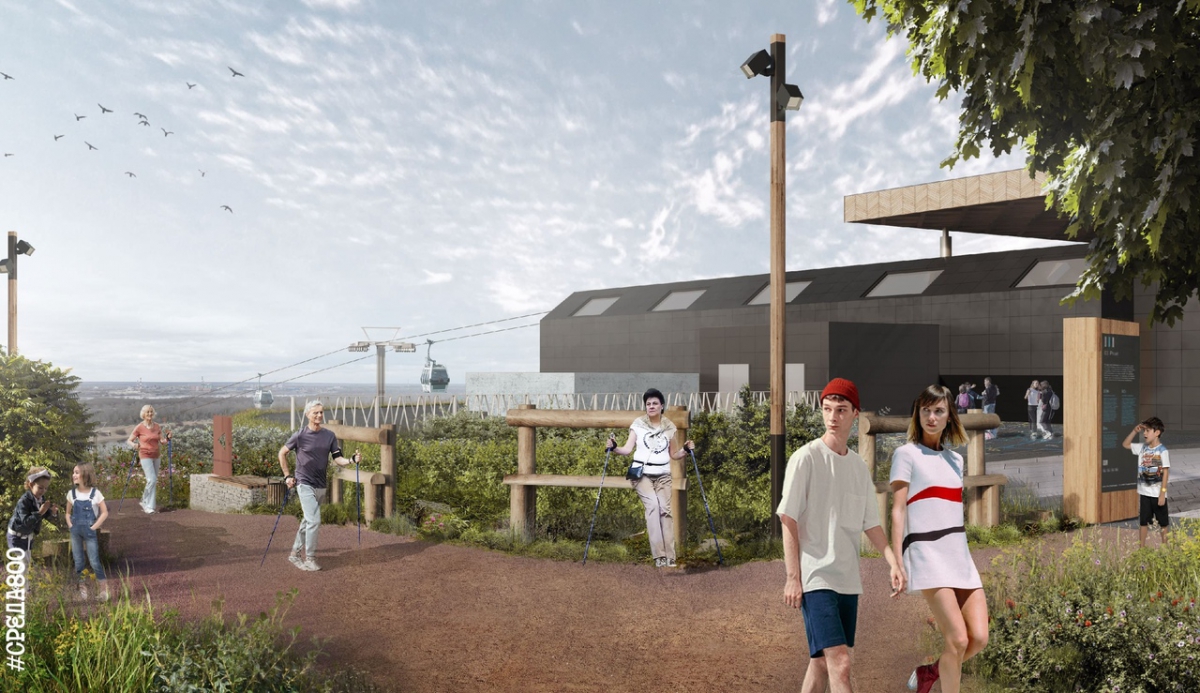 Изменения площади перед канатной дорогой к 800-летию Нижнего Новгорода