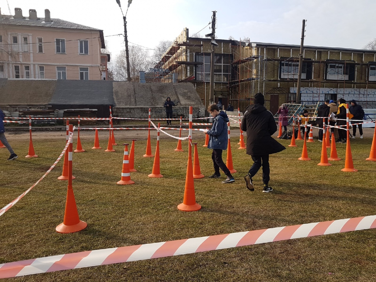 Соревнования по спортивному ориентированию пошли на Бору