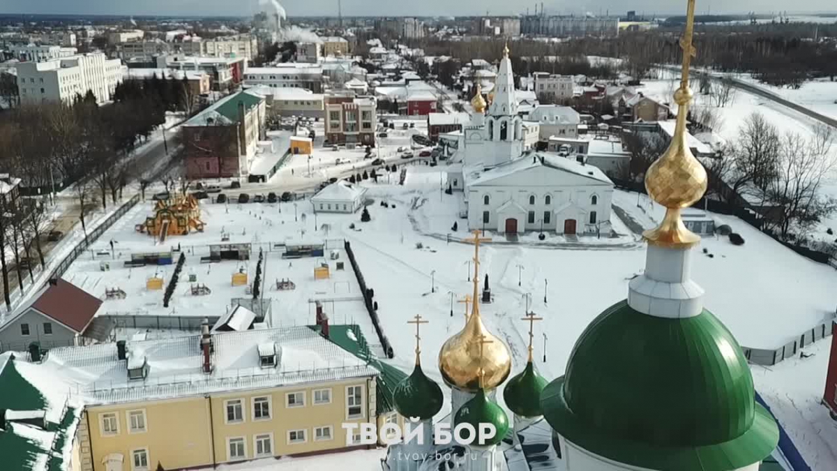 Обои город бор нижегородской области