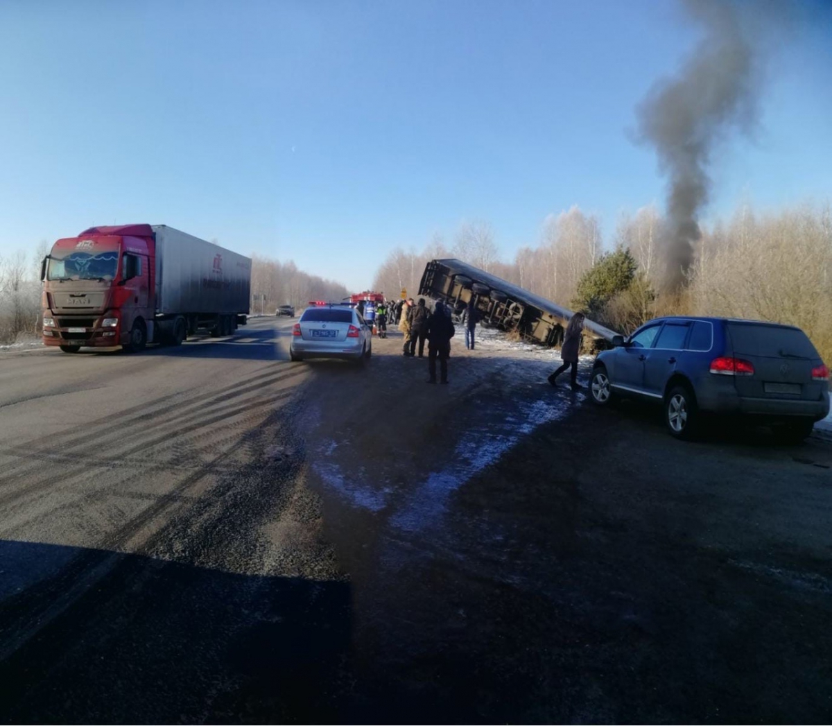 Страшная авария со сгоревшим заживо водителем произошла между Бором и Городцом