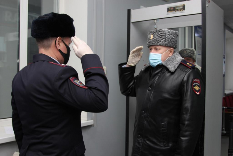 Руководитель региональной полиции заслушал руководителей борской полиции по итогам работы за 2020 год