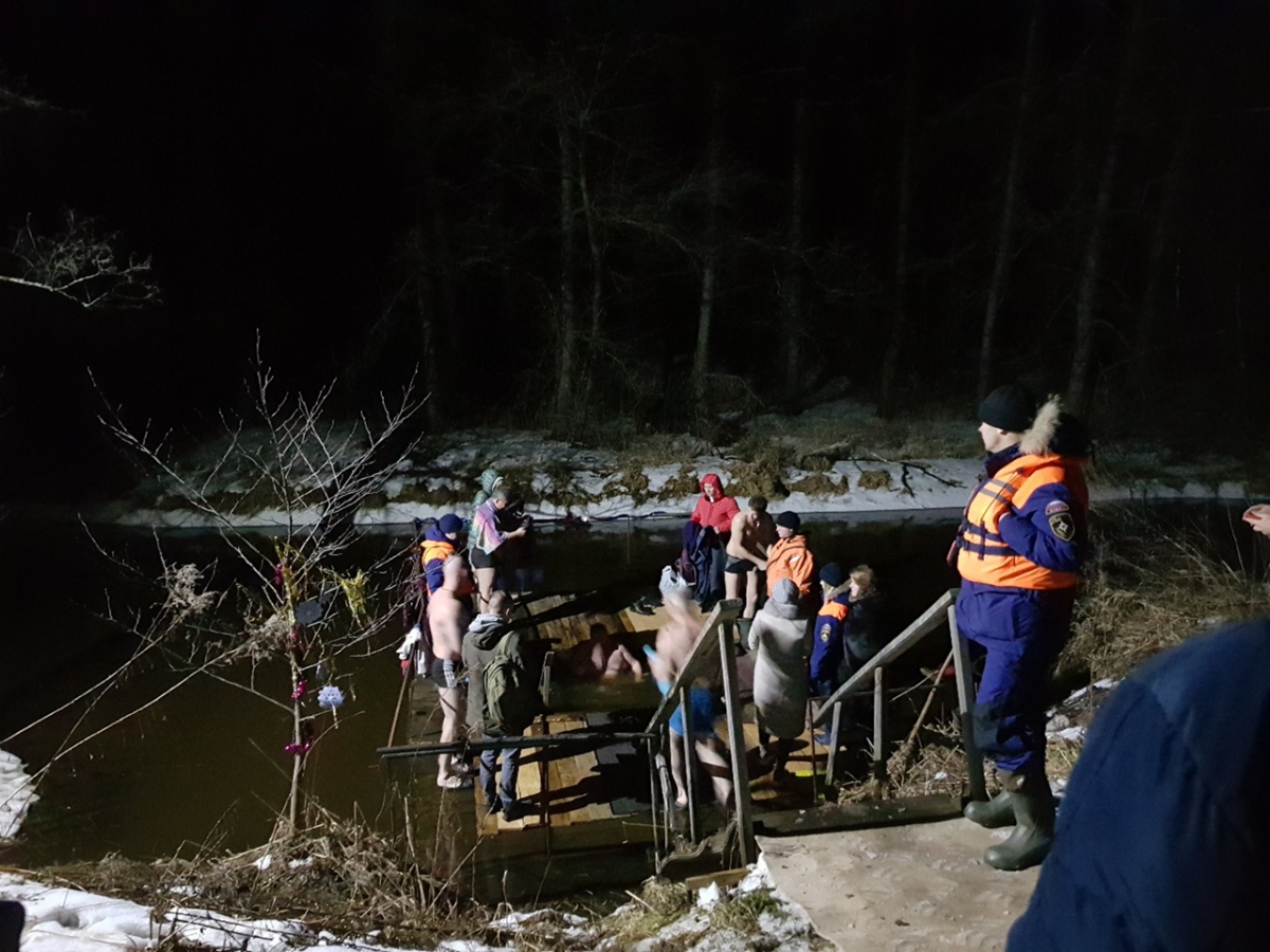 Семь мест для Крещенских купаний подготовят на Бору