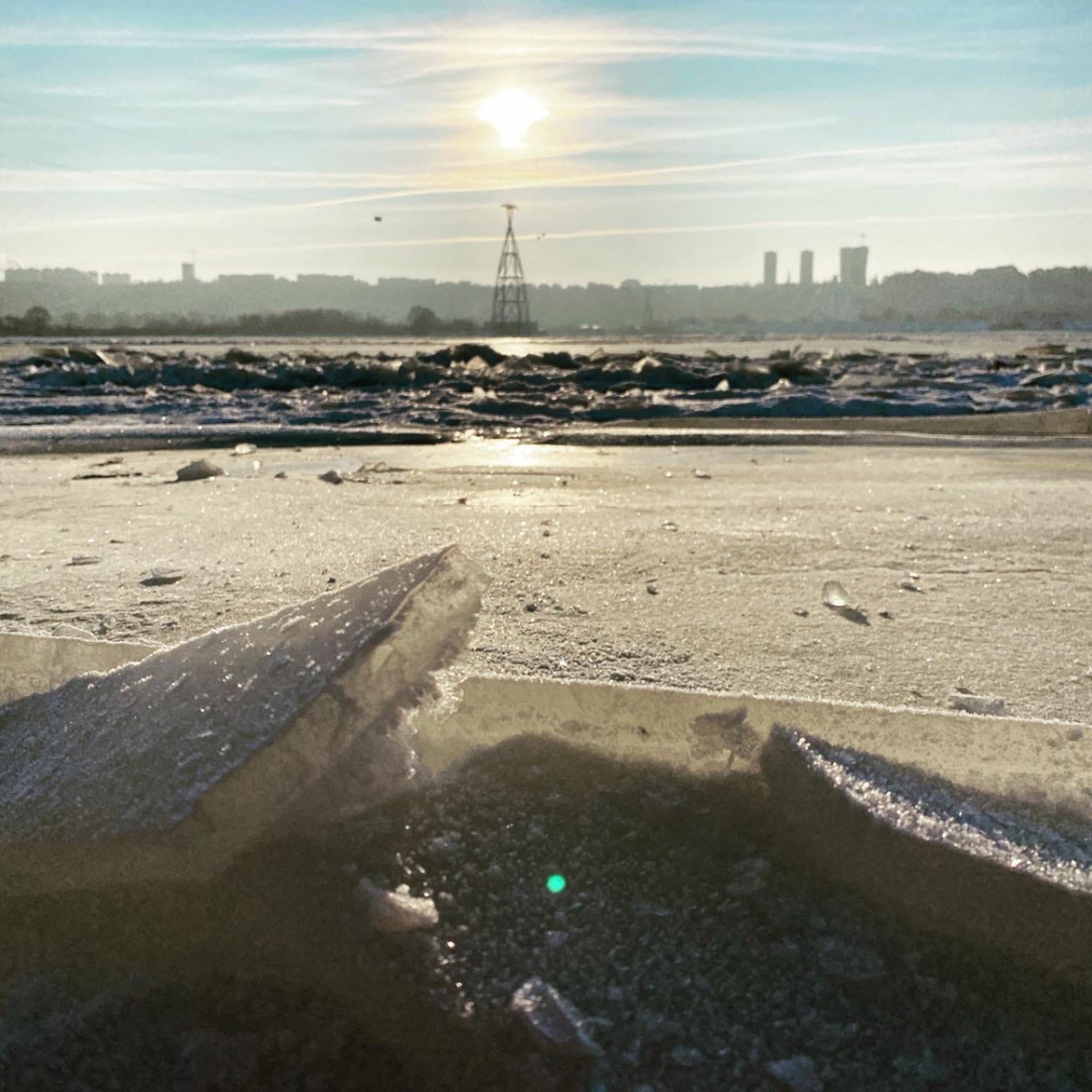 Инспекторы вновь проверили состояние льда на борских водоемах
