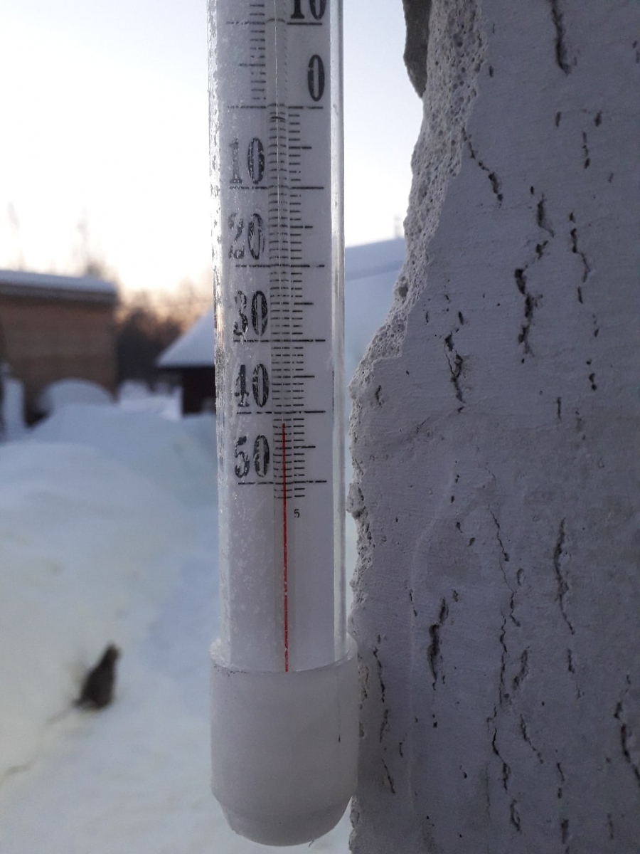 На Бору побиты морозные рекорды