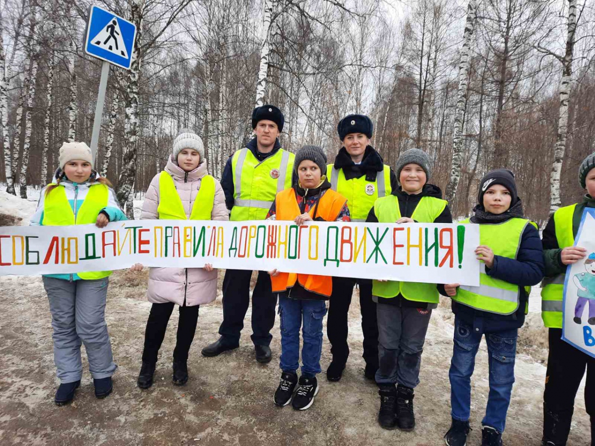 Письма водителям написали борские школьники