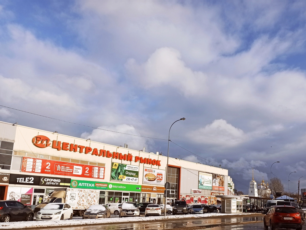 На борском рынке сработала пожарная сигнализация