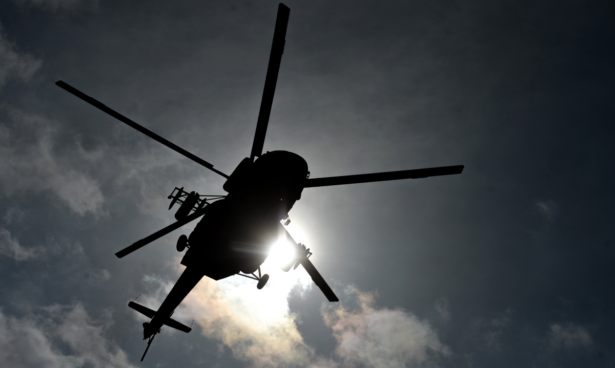 Над Бором будет кружить вертолет