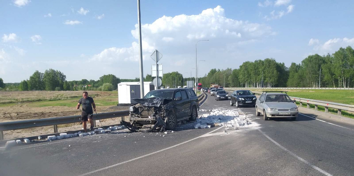 Стали известны подробности аварии с кирпичами в Золотово