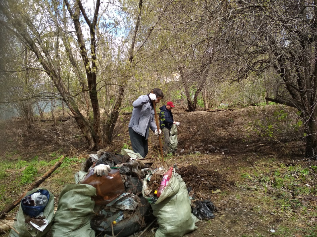 4 мая прошел очередной городской субботник, в преддверии празднования Дня Победы