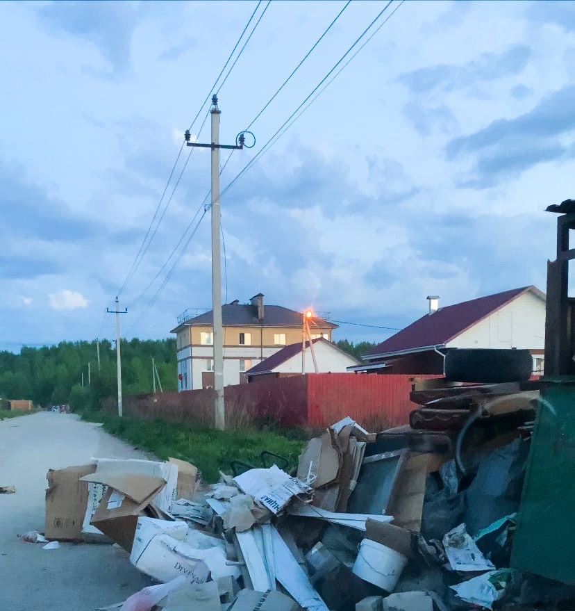 Инспекция проверила мусорные площадки на Бору. Кому грозят штрафы?