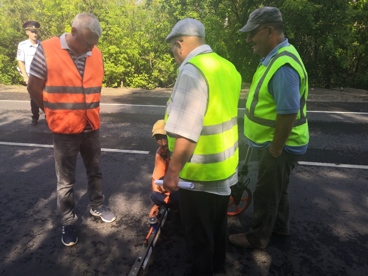 Отремонтирована дорога ведущая в поселок Нобель в Борском районе