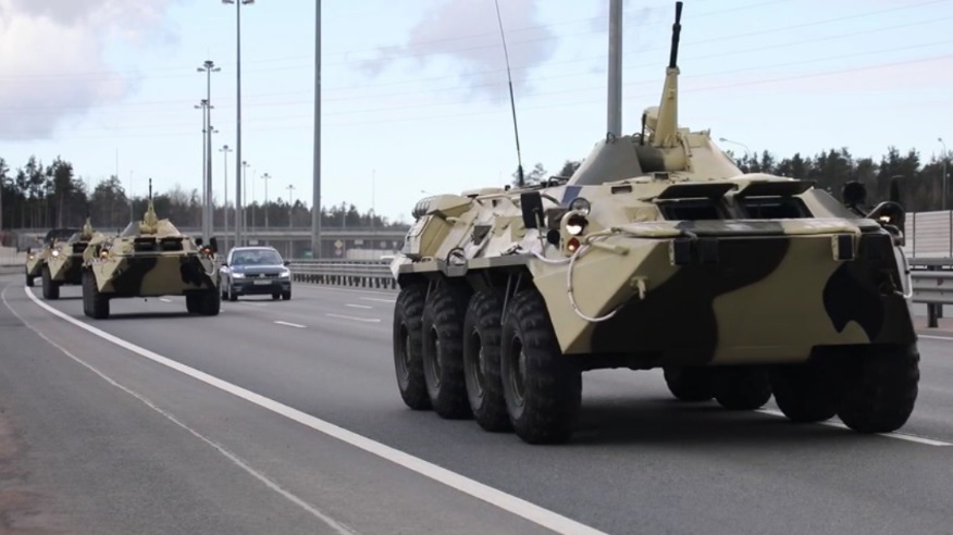 Автобронетехника будет передвигаться по дорогам Нижегородской области в ближайшие дни