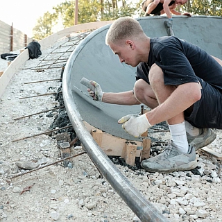 На Бору готовится к открытию один из лучших скейт-парков области 7