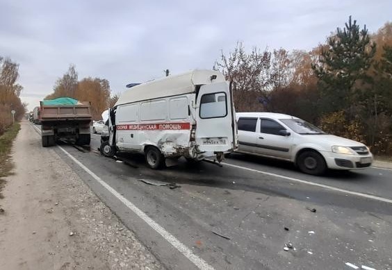 Три сотрудника Борской ЦРБ пострадали в ДТП