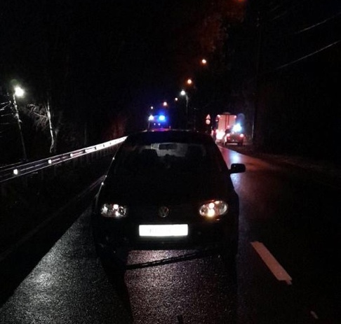 Человек-невидимка пострадал на борской дороге