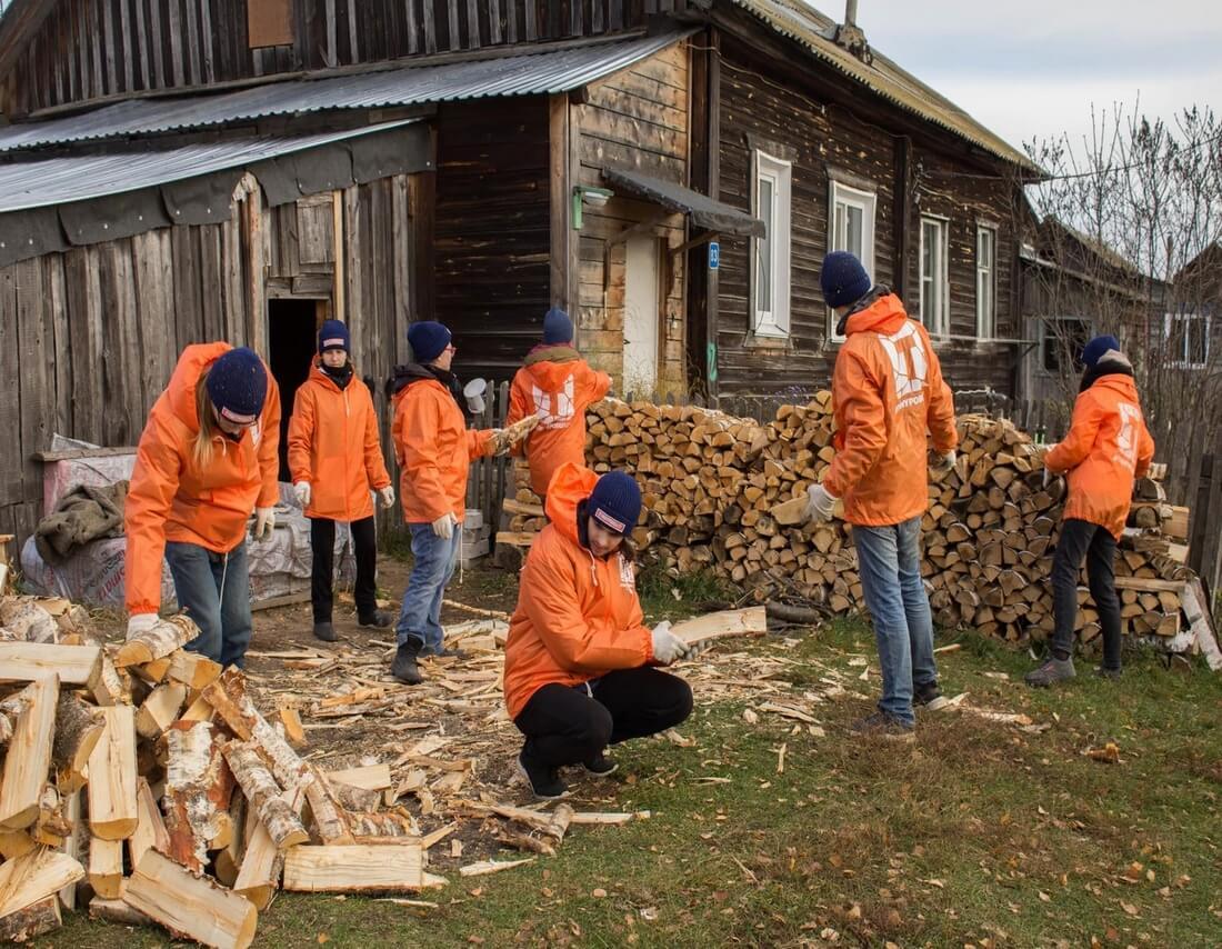 Новые "Тимуровцы" потрудились на Бору