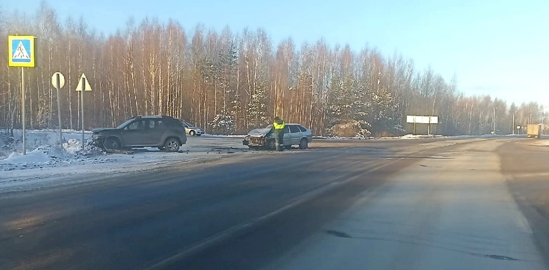 В Борском районе произошла авария с 4 пострадавшими