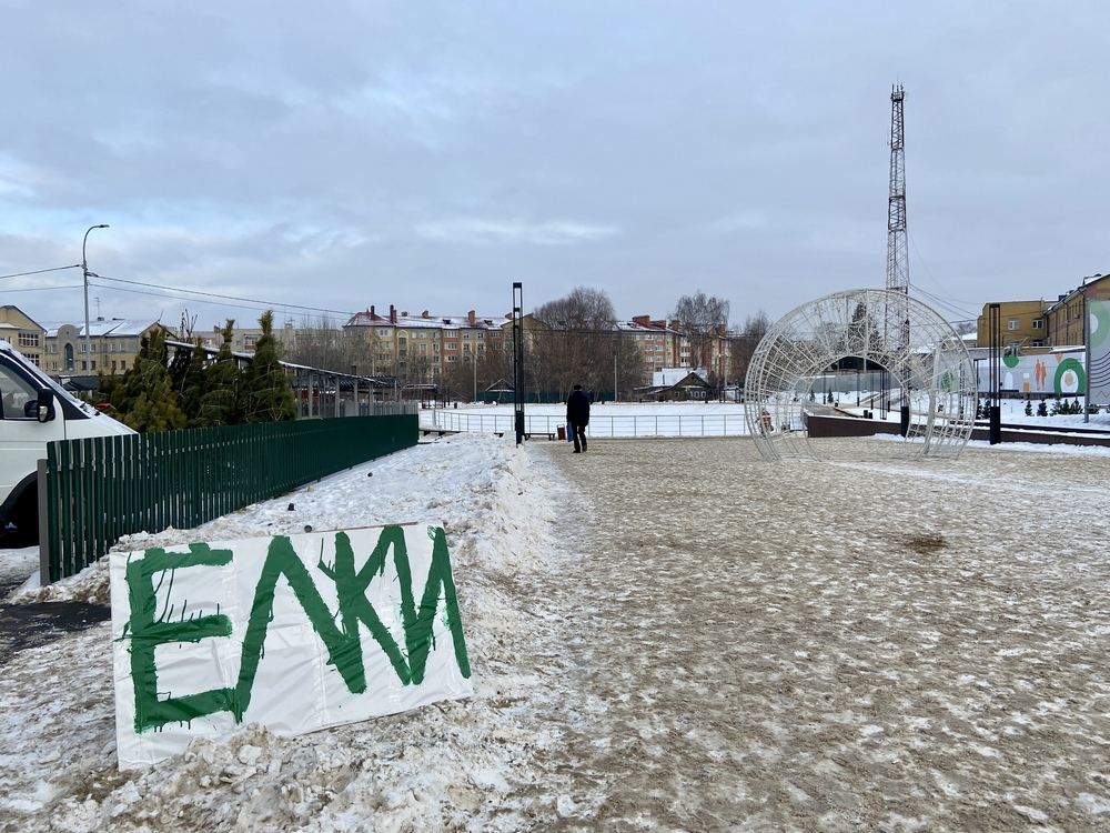 Когда на Бору откроется ёлочный базар