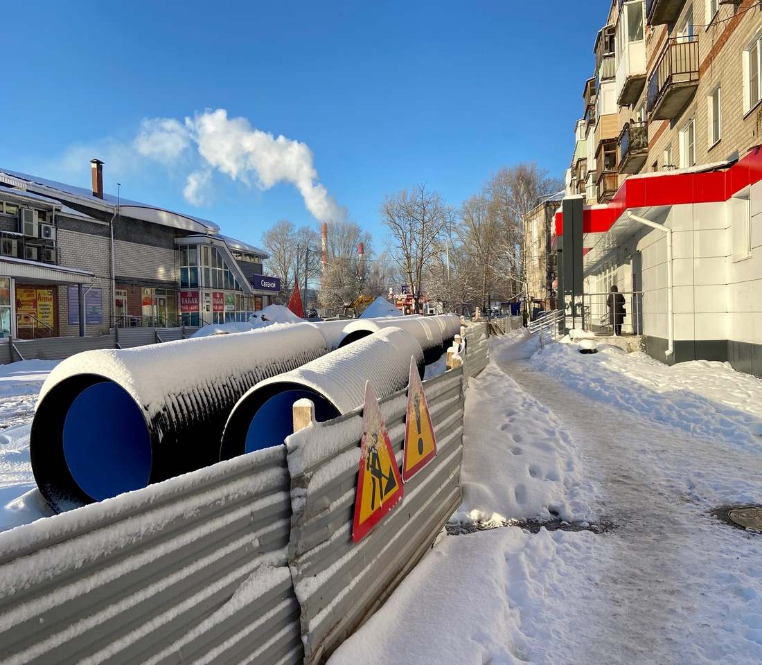 Ремонт борского коллектора "буксует" уже год