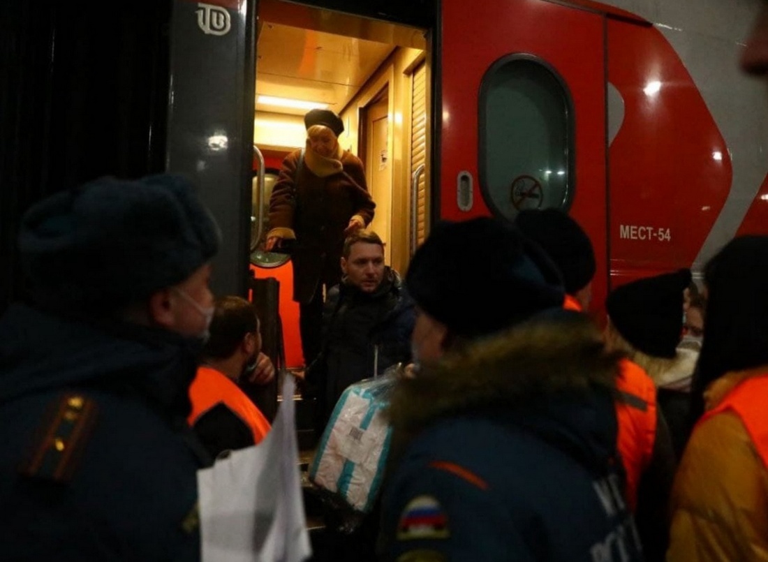 81 житель Донецкой и Луганской республик прибыли на Бор