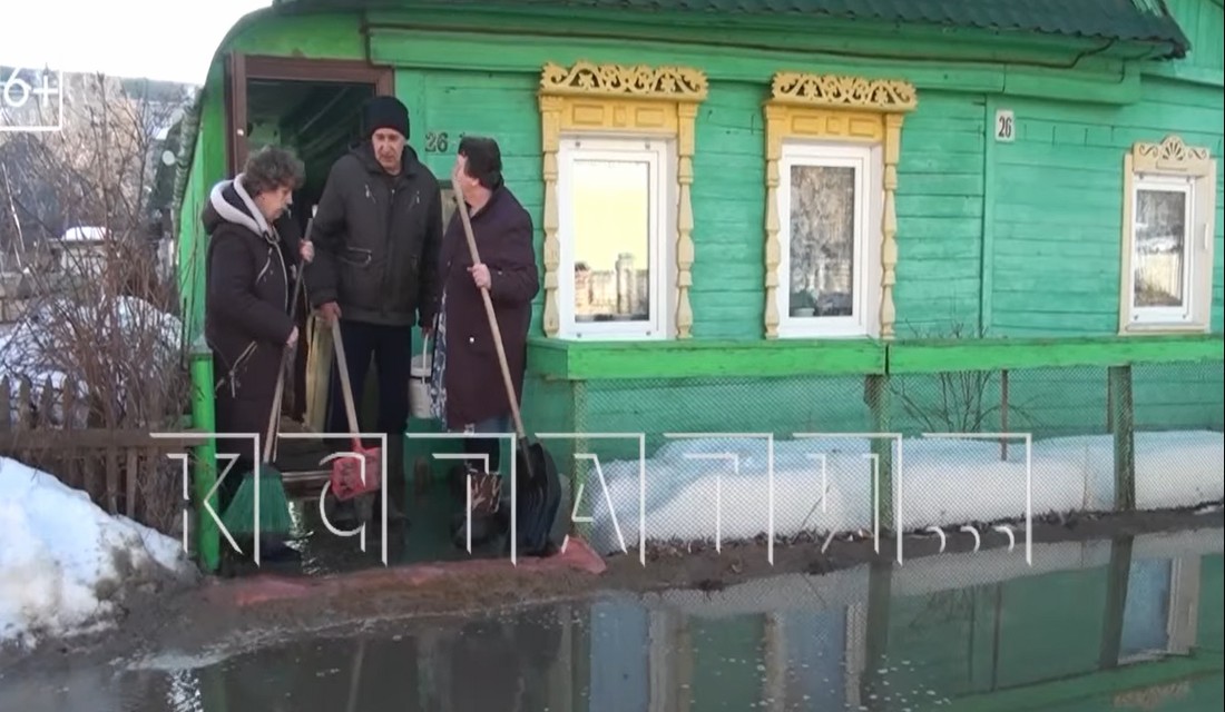 Паводок начался на Бору