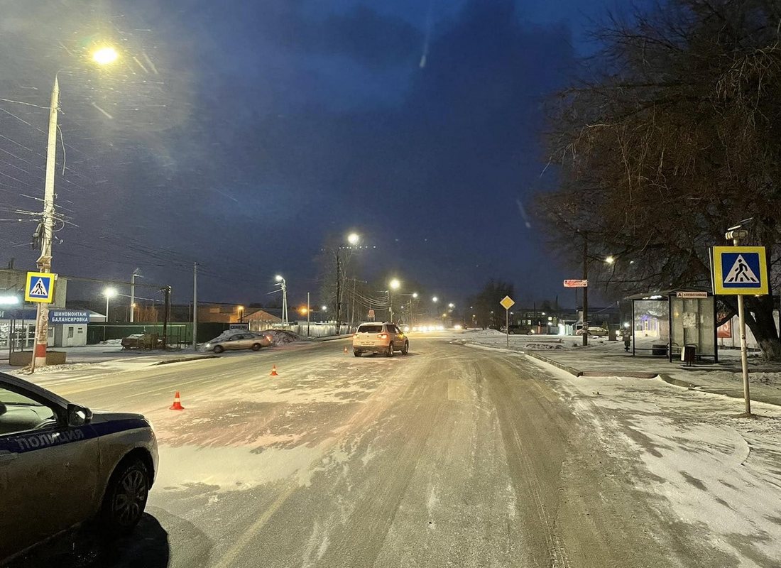 На пешеходном переходе сбили мужчину в городе Бор