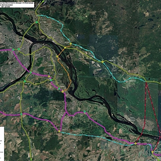 Второй вариант строительства Восточного обхода Нижнего Новгорода затронет Бор серьёзнее 1