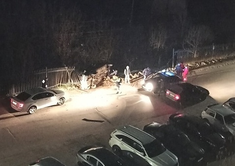 Ночная погоня во 2 микрорайоне