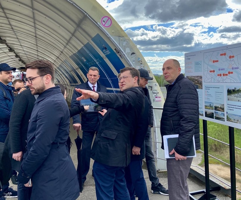 Глеб Никитин с рабочим визитом посетил Бор