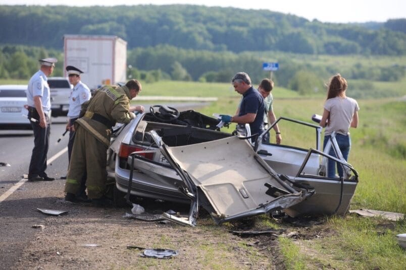 На трассе в Мордовии в ДТП погибли трое борчан