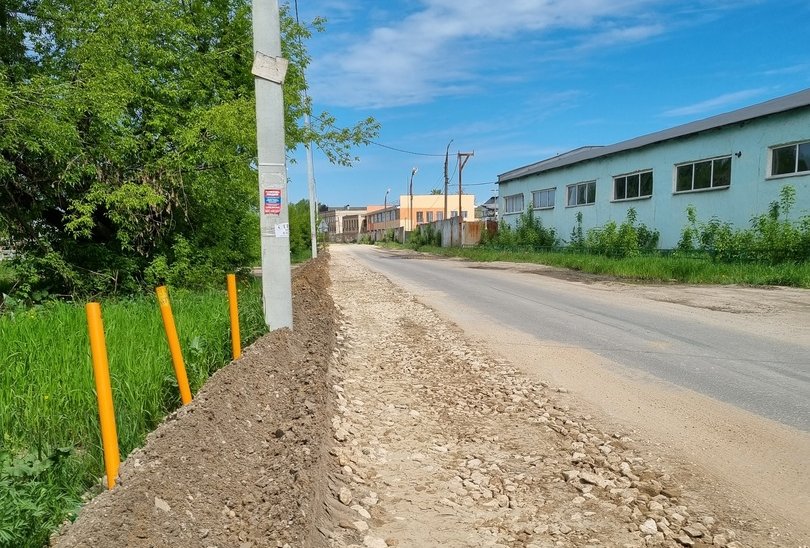 За автовокзалом начался ремонт дороги (вдоль ж/д) путей