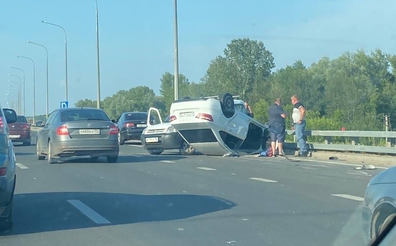 Водитель тотально пьян. Подробности аварии около Борского моста