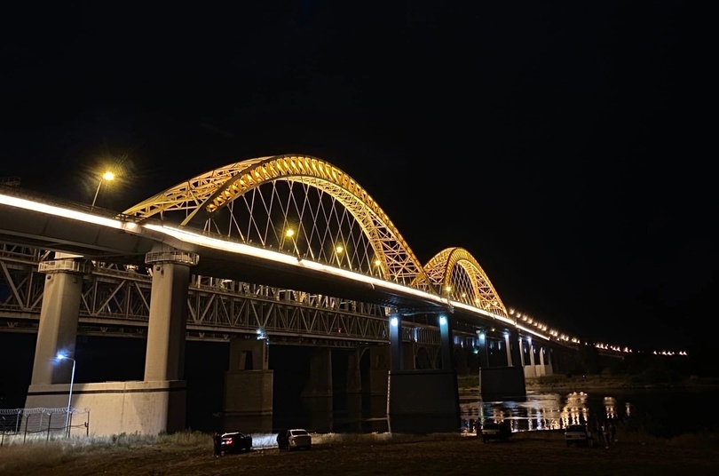 Борский мост Нижний Новгород.