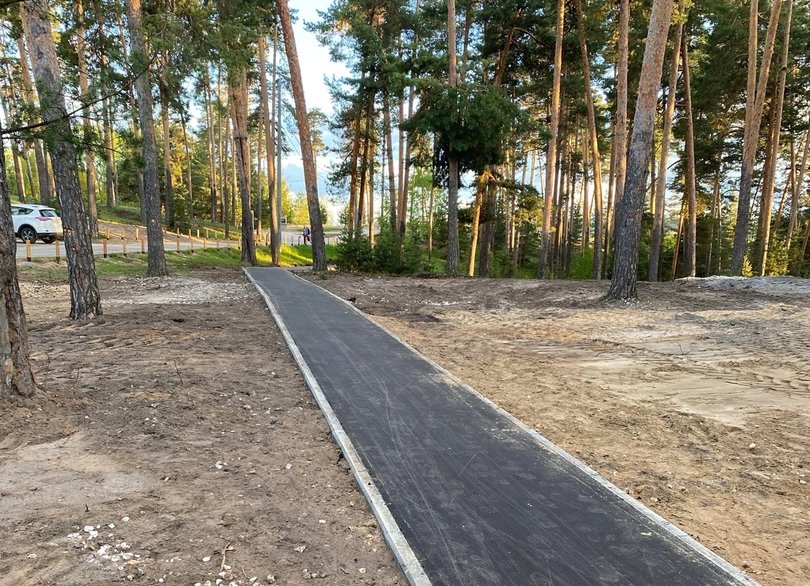 Новое освещение на Моховых горах