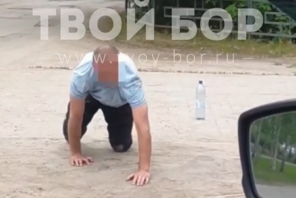 Вопиющий случай пьянства за рулем выявлен на Бору