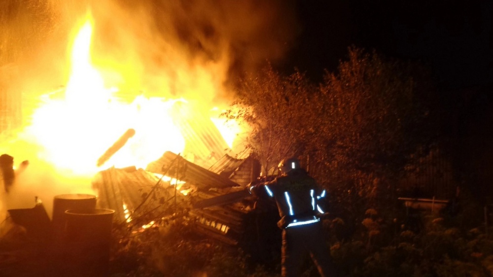 Борчанка поблагодарила пожарных