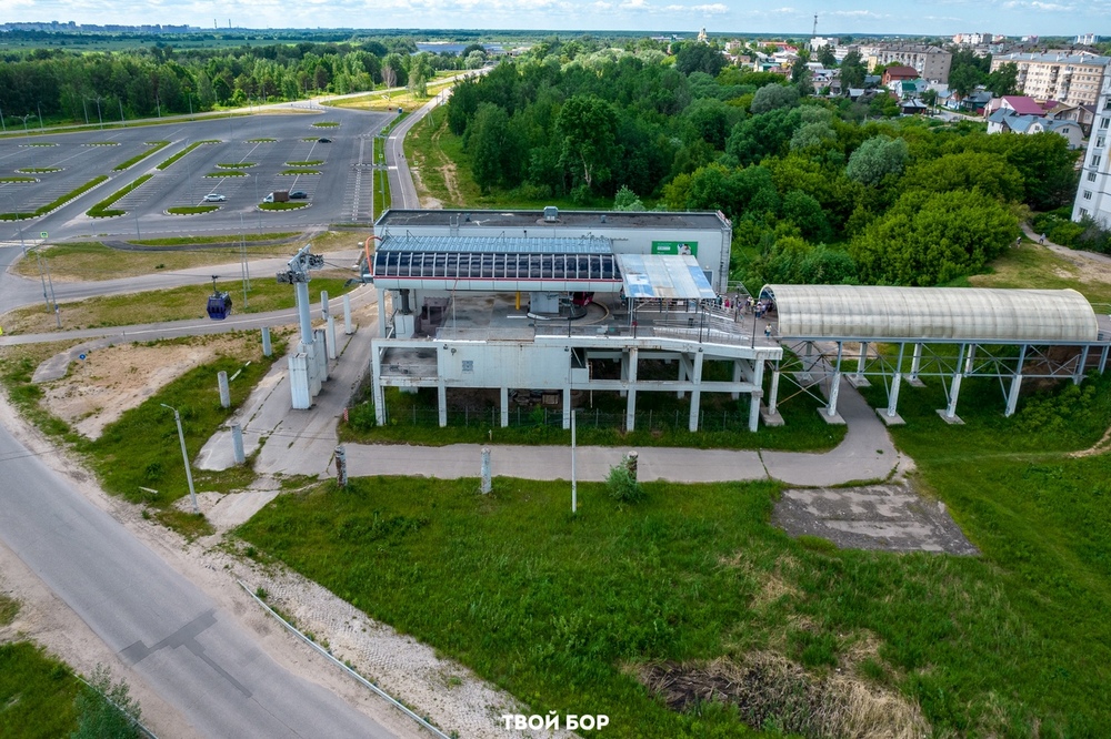 Жителей Бора показали на Первом канале