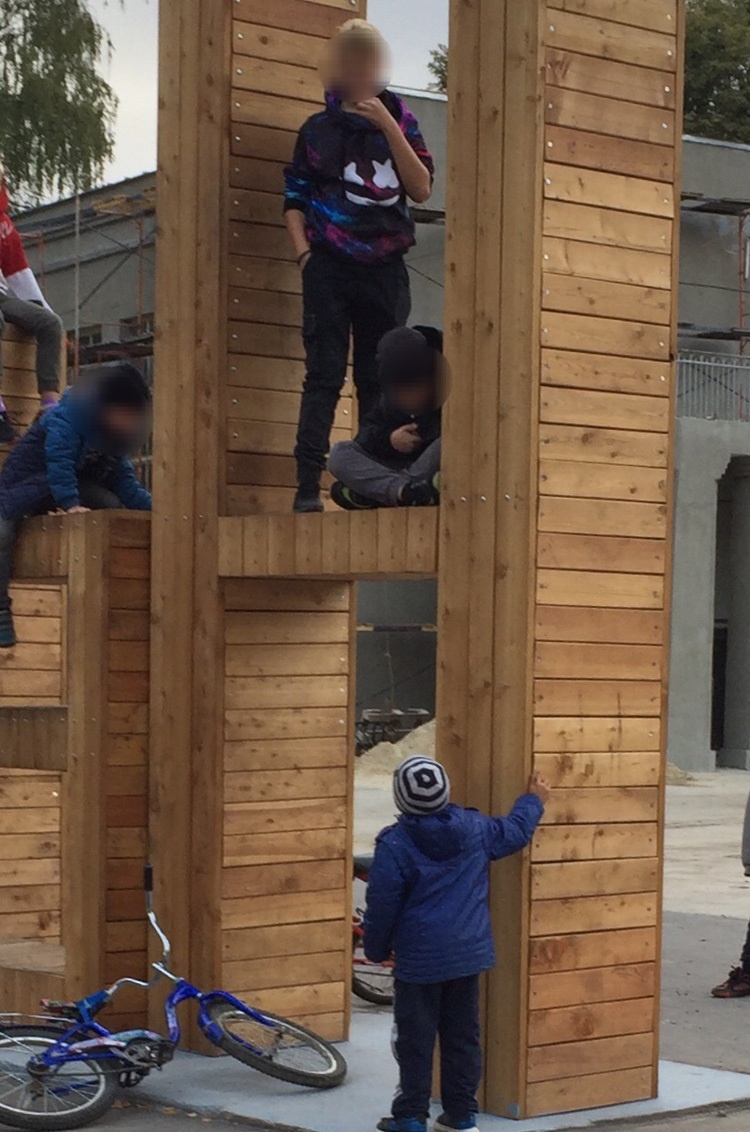 Как используется новый арт-объект на Бору