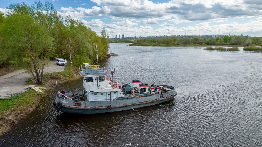На Бору зафиксирован случай экстремально высокого загрязнения поверхностных вод