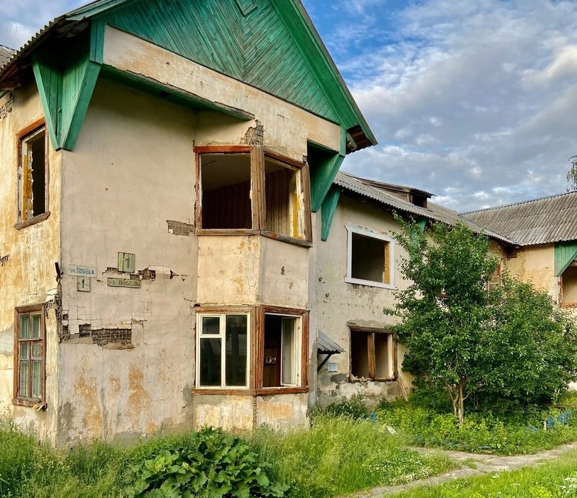 На Бору продолжают сносить дома, признанные аварийными