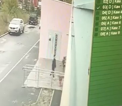 Газовый хулиган в Парке Горького