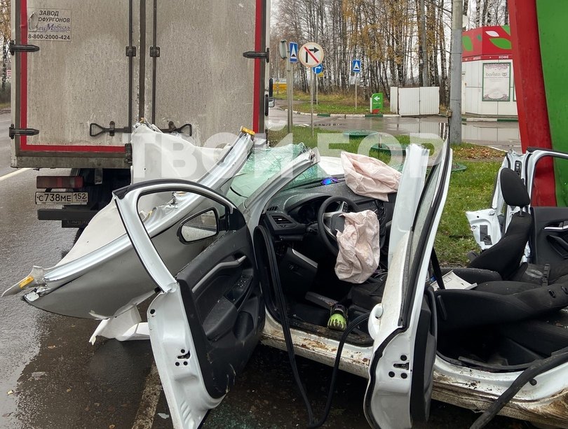 Предварительная информация по ДТП на въезде на Бор