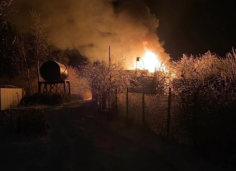 Пожар около Большого Пикино