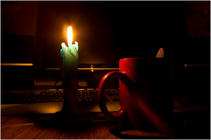 Борская деревня страдает без света