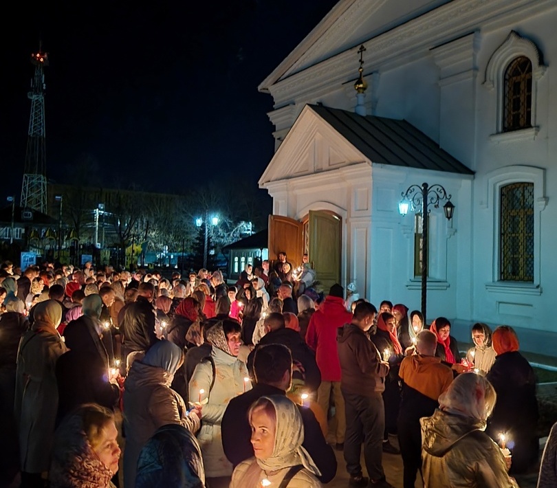 Пасхальная ночь на Бору