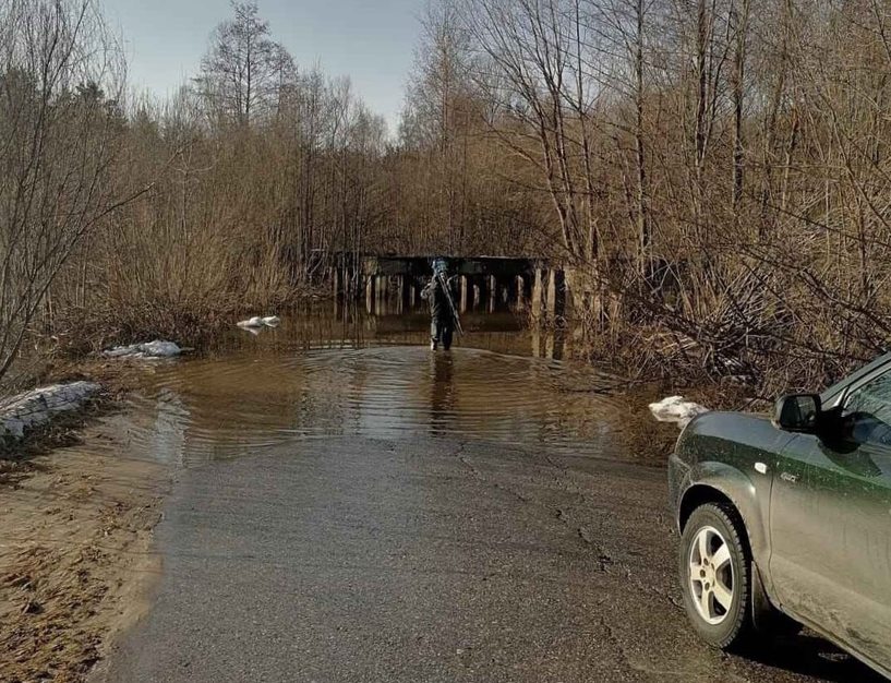 На Бору начинается половодье